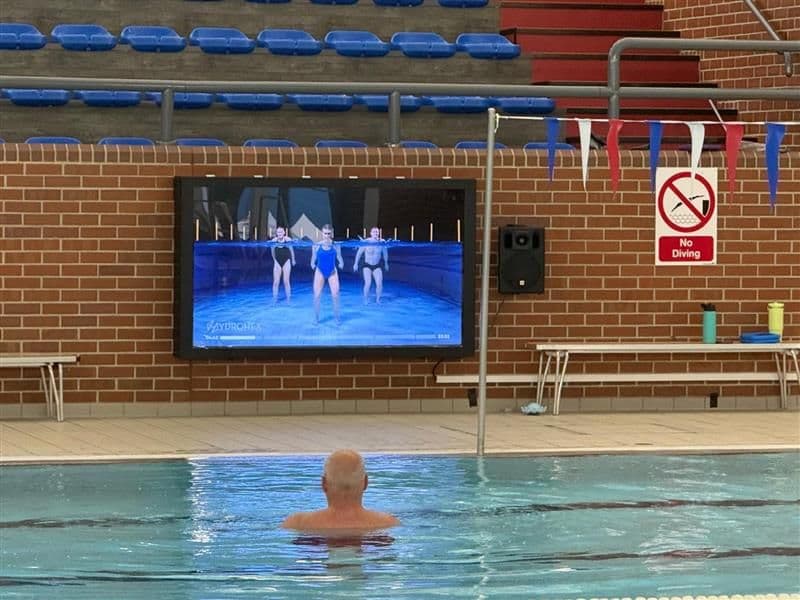 Hydrohex class at Active Blackpool's single-tank pool