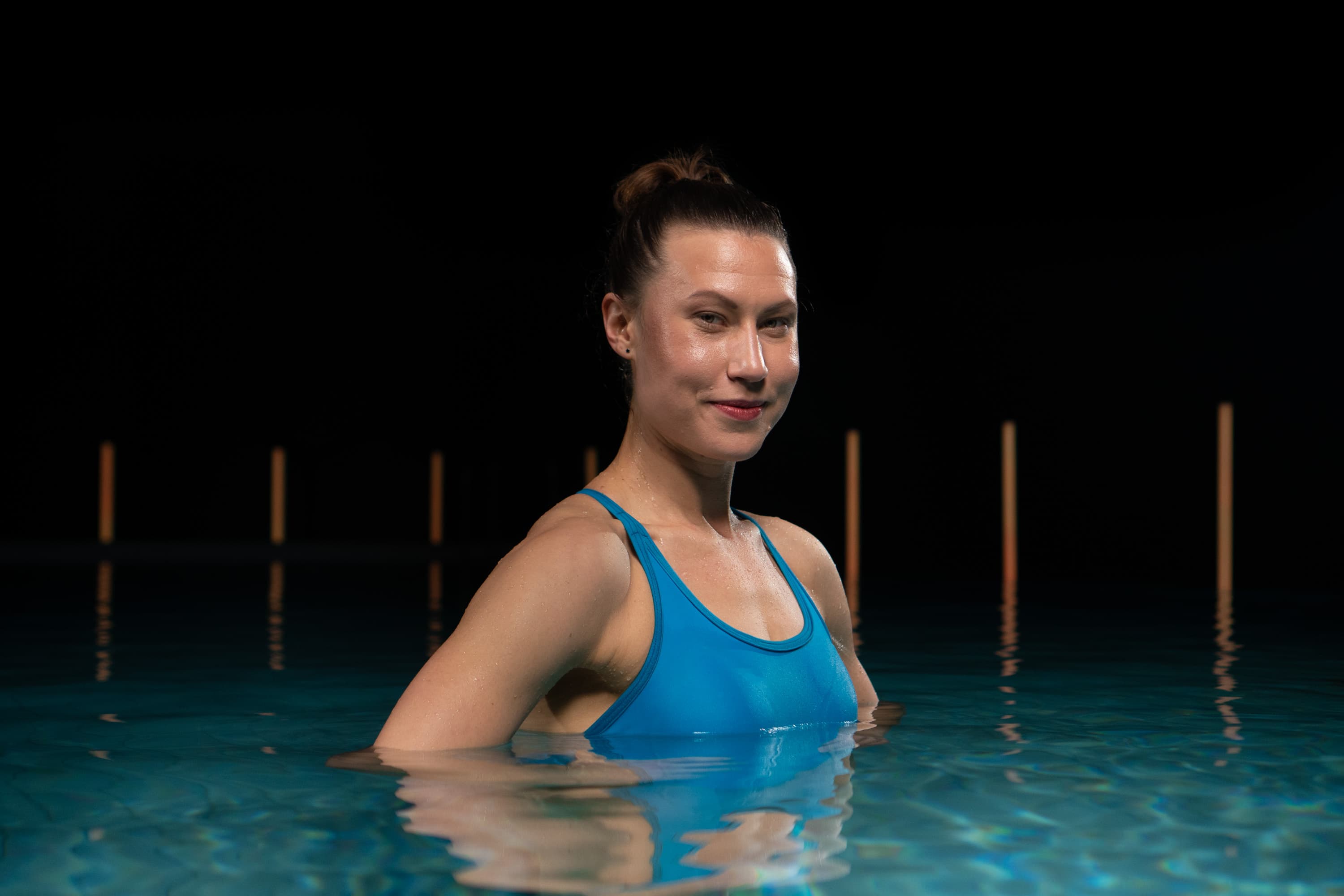 Saara, Kursleitung bei Hydrohex