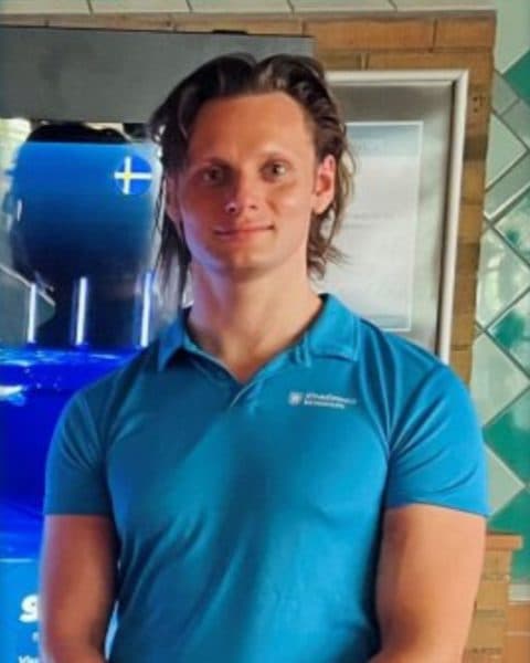 Mikael Gustensson, Rosenlundsbadet